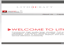 Tablet Screenshot of lithocraft-co.com